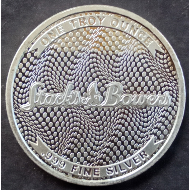 2022 1 Oz Stacks Bowers Griffin Reverse