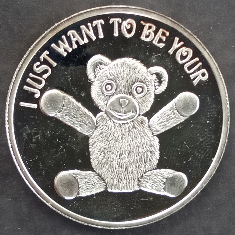 1 Oz Oregon Mint Elvis Presley Teddy Bear Reverse