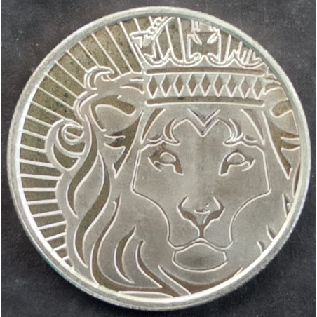 1/4 Oz Scottsdale Mint Lion Obverse