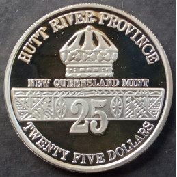 1991 1 Oz Hutt River Desert Storm Apache Reverse