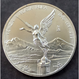 1996 1 Oz Mexican Libertad Obverse