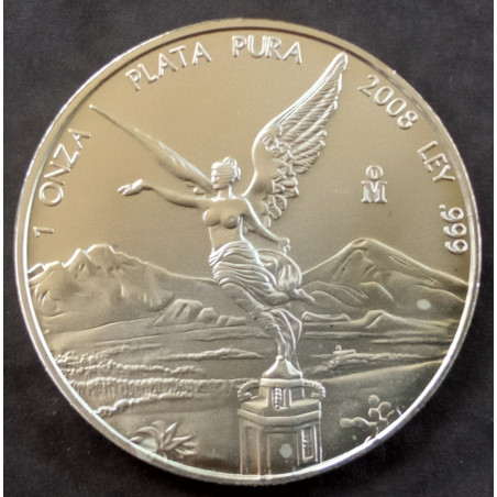 2008 1 Oz Mexican Libertad Obverse