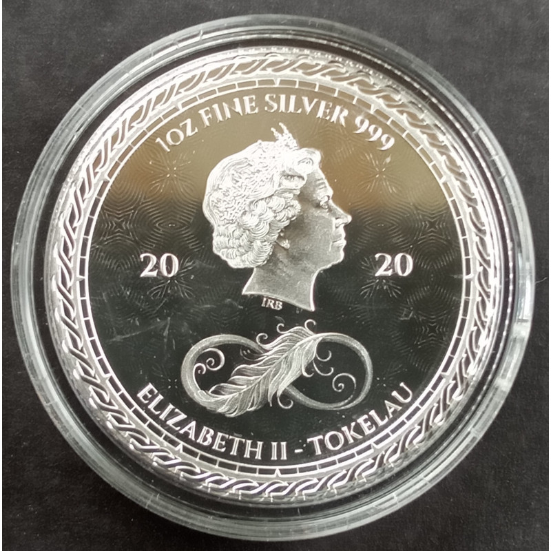 2020 1 Oz Tokelau Chronos Obverse