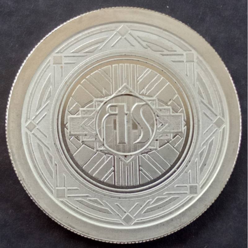 2015 1 Oz Scottsdale Mint Rockefeller Reverse