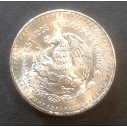 1982 1 Oz Mexican Libertad Type 1 Reverse