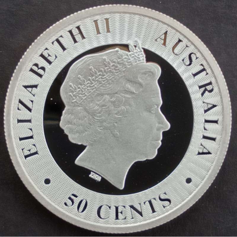 2018 1/2 Oz Australia Kangaroo Obverse