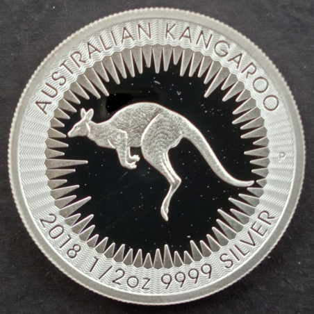 2018 1/2 Oz Australia Kangaroo Reverse