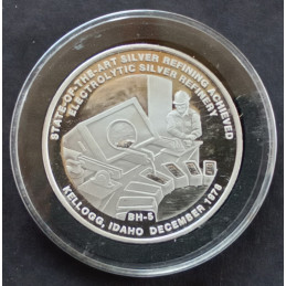 1981/82 5 Oz Medallic Art Company Bunker Hill Image BH5 Obverse