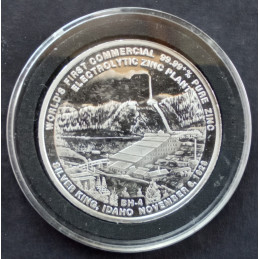 1981/82 5 Oz Medallic Art Company Bunker Hill Image BH4 Obverse