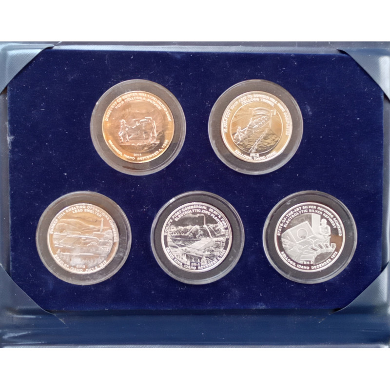 1981/82 5 Oz Medallic Art Company Bunker Hill Image 1