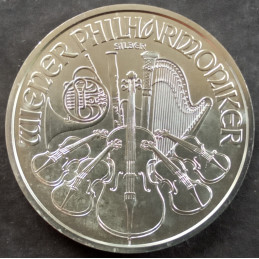 2017 1 Oz Austria Philharmonic Obverse