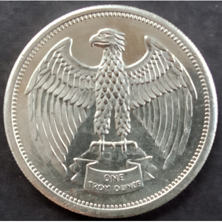 1974 1 Oz Letcher Mint Eagle Obverse