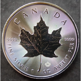 2023 1 Oz Canada Maple Leaf Reverse