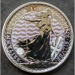2023 1 Oz Great Britain Britannia Type 2 Reverse