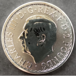 2023 1 Oz Great Britain Britannia Type 2 Obverse