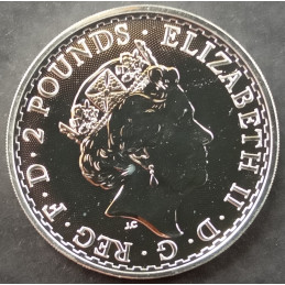 2019 1 Oz Great Britain Britannia Oriental Border Obverse