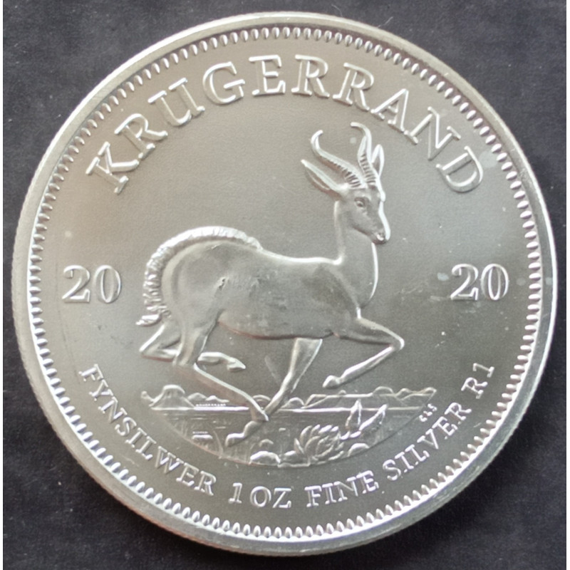 2020 1 Oz South African Krugerrand Reverse