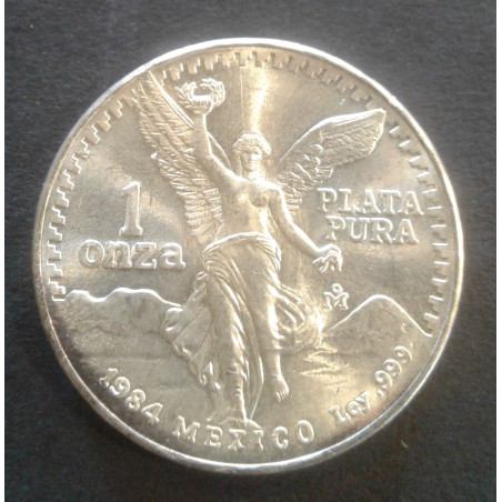 1984 1 Oz Mexican Libertad Type 2 Obverse