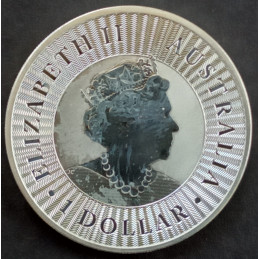 2022 1 Oz Australian Kangaroo Reverse