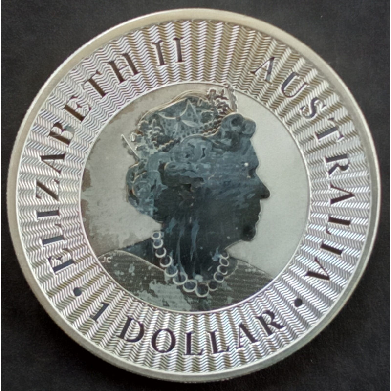 2022 1 Oz Australian Kangaroo Reverse