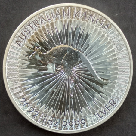2022 1 Oz Australia Kangaroo Obverse