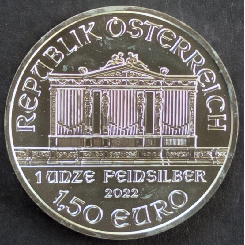 2022 1 Oz Austria Philharmonic Reverse