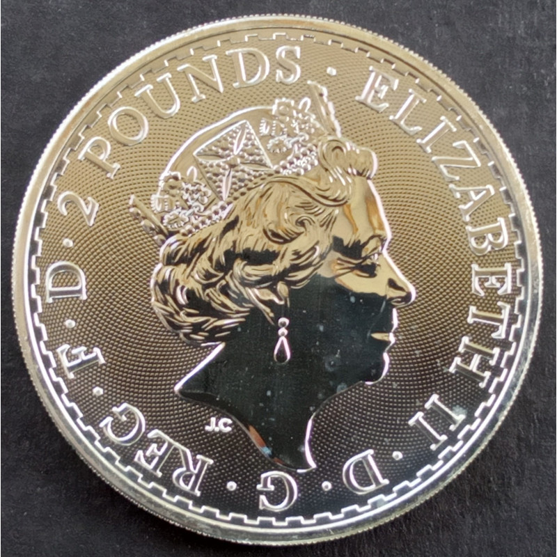 2018 1 Oz Great Britain Britannia Obverse