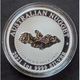 2021 1 Oz Australia Nugget Reverse
