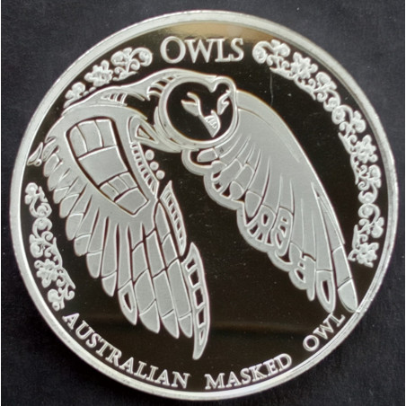 2022 1 Oz Tokelau Owls Reverse