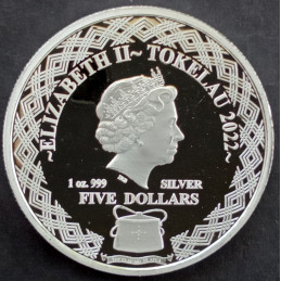 2022 1 Oz Tokelau Owls Obverse