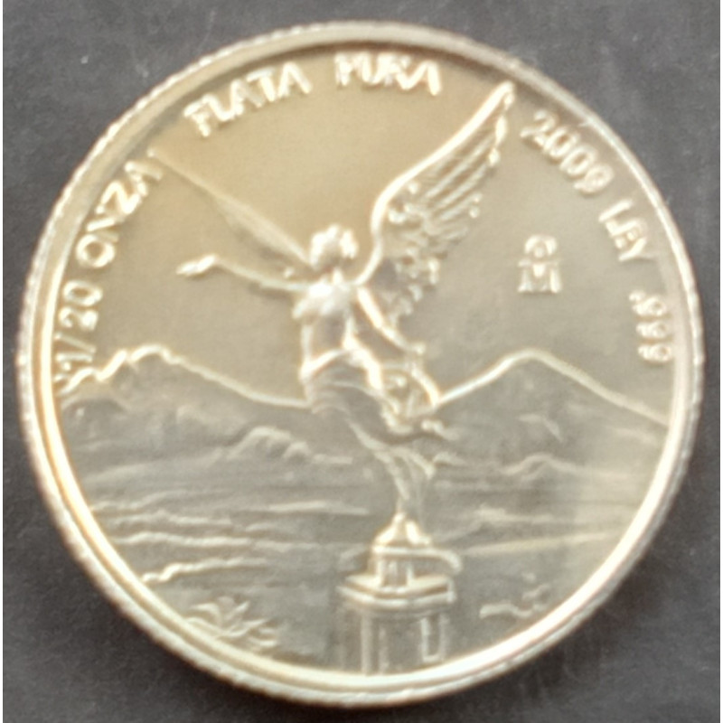 2009 1/20 Oz Mexican Libertad Reverse