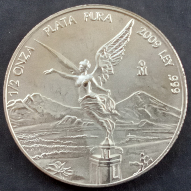 2009 1/2 Oz Mexican Libertad Reverse