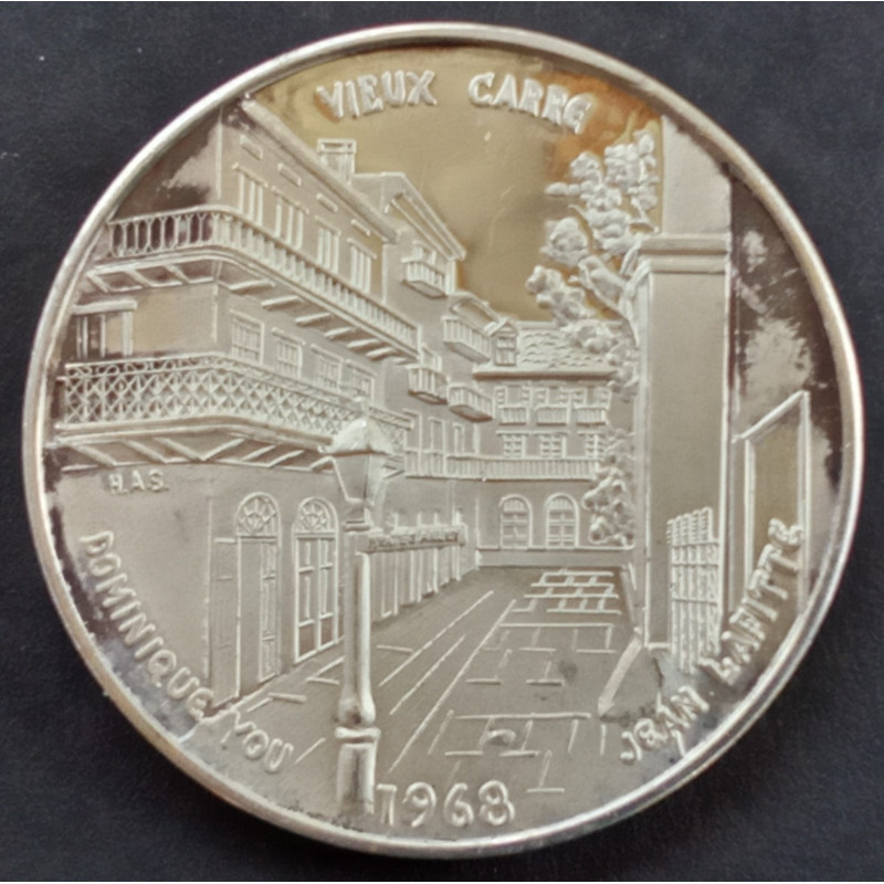 1968 1 Oz Elks Krewe Doubloon Obverse