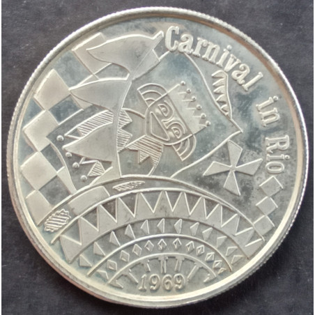 1969 1 Oz Krewe of Nereids Obverse