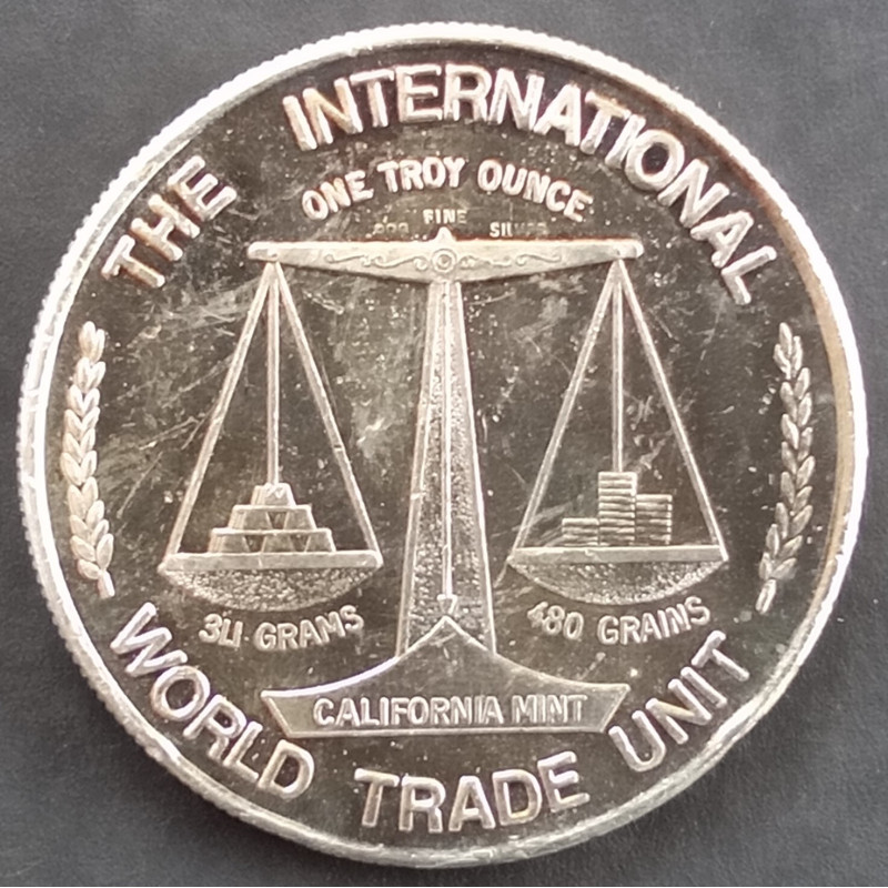 1 Oz Golden State Mint Jackalope Reverse