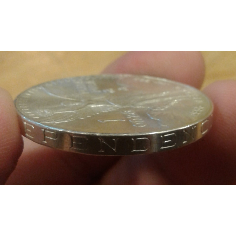1986 1 Oz Mexican Libertad Type 2 Edge