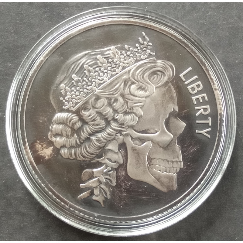 1 Oz  Liberty Duty Honor Country Obverse