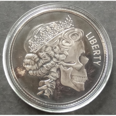 1 Oz  Liberty Duty Honor Country Obverse