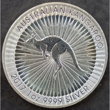 2017 1 Oz Australia Kangaroo Reverse