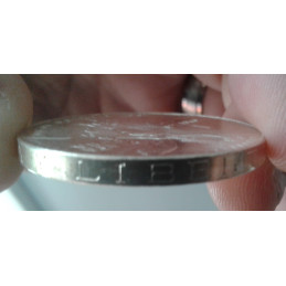 1987 1 Oz Mexican Libertad Type 2 DDO Edge