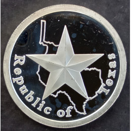 2010 1 Oz AOCS Republic of Texas Obverse