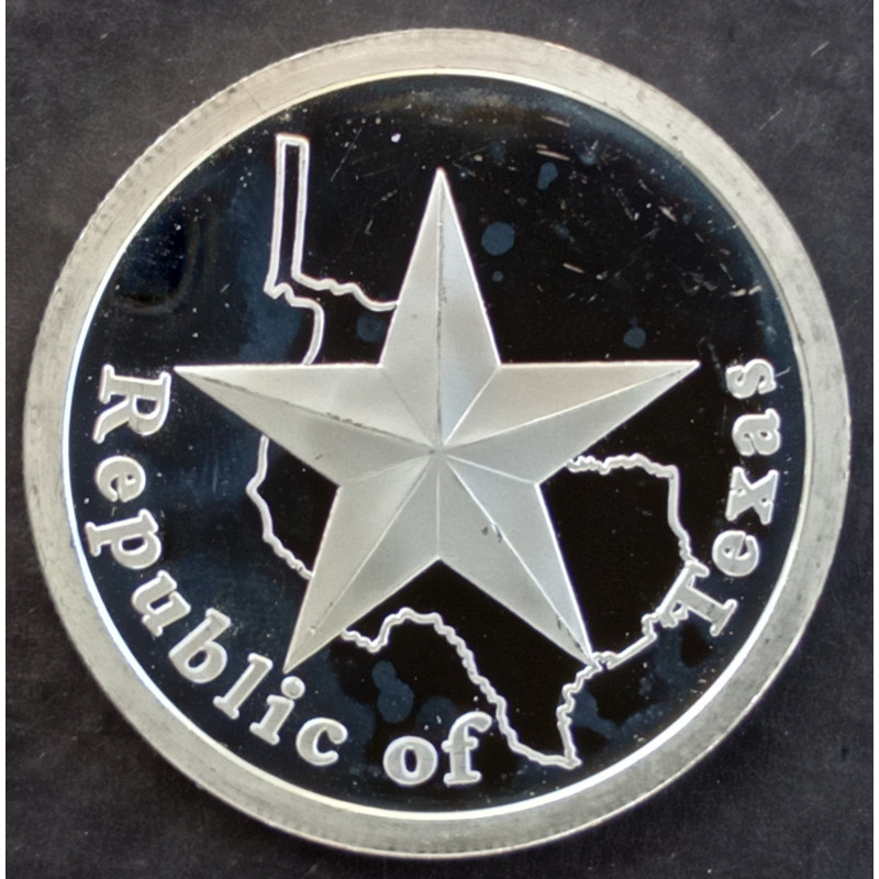2010 1 Oz AOCS Republic of Texas Obverse