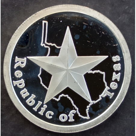 2010 1 Oz AOCS Republic of Texas Obverse