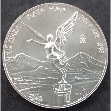 2014 1/2 Oz Mexican Libertad Obverse