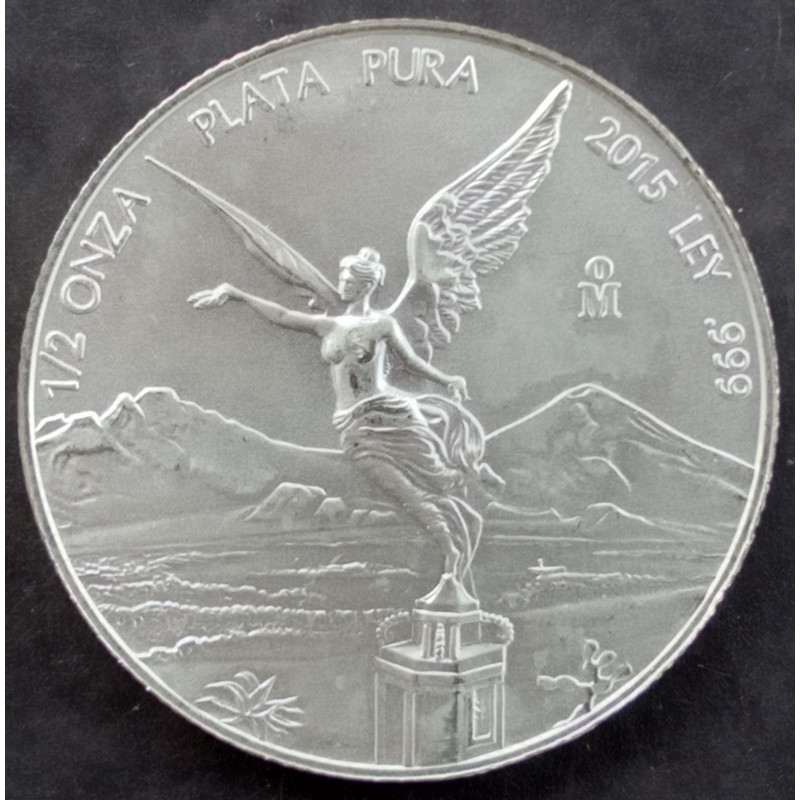 2015 1/2 Oz Mexican Libertad Obverse