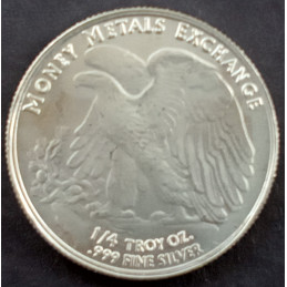 1/4 Oz Money Metals Exchange Walking Liberty Reverse