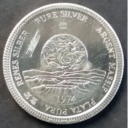 1974 1 Oz Deseret Industries Obverse