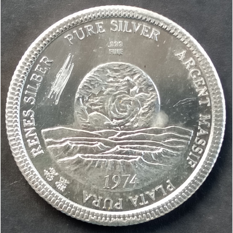 1974 1 Oz Deseret Industries Obverse