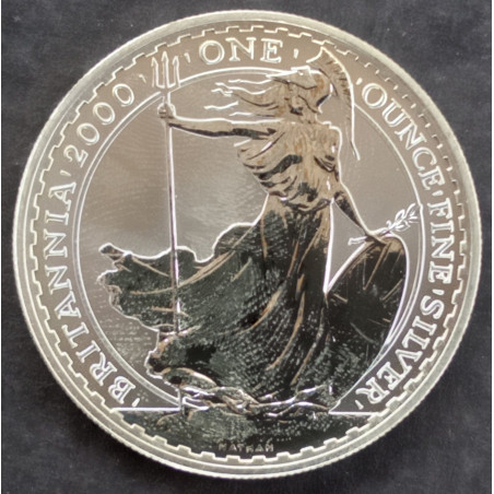2000 1 Oz Great Britain Britannia Reverse