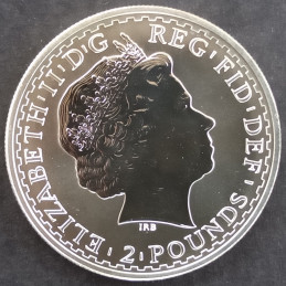 2000 1 Oz Great Britain Britannia Obverse